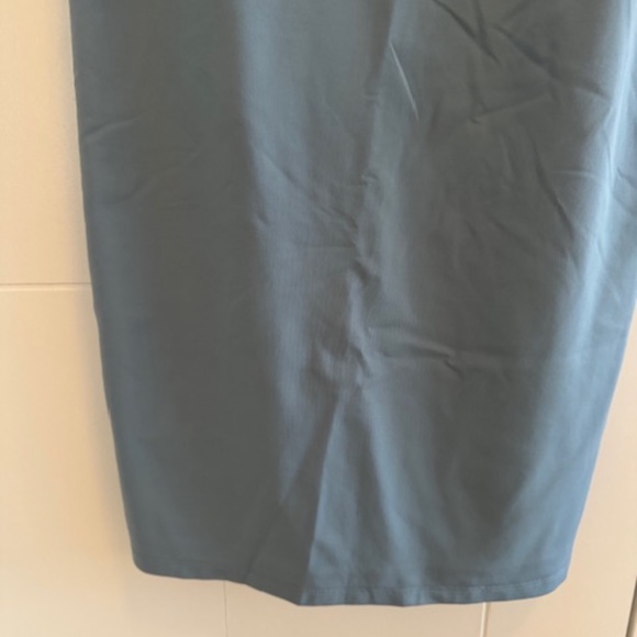 Aritzia Contour Midi Tube Dress NEW - Slab Blue - L - Picture 5 of 9